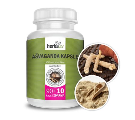 Ašvaganda kapsle