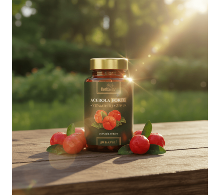 Acerola FORTE  +Vitamin D3  +Zinek