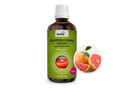 Grapefruit jádra tinktura